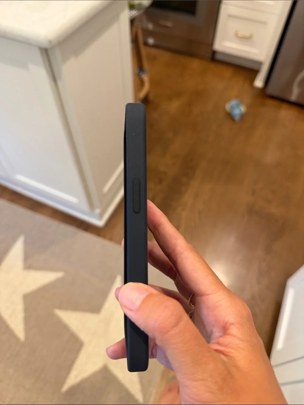 Apple Black Silicone iPhone Case with Apple Logo